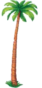 Palm Tree Jointed Cutout